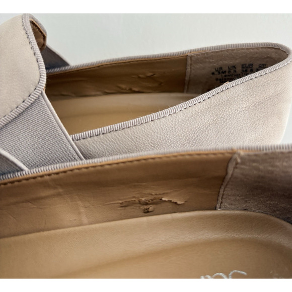 FRANCO SARTO Sz 8.5 Women's Hailie 2 Slip-On Loafers Minimalist Neutral Comfort - Picture 8 of 8